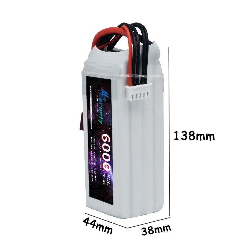 飛行機、車、ボート、トラックパーツ、60c、4s、6000m - 4S Lipo Battery 14.8V 6000Mah のレビューと価格