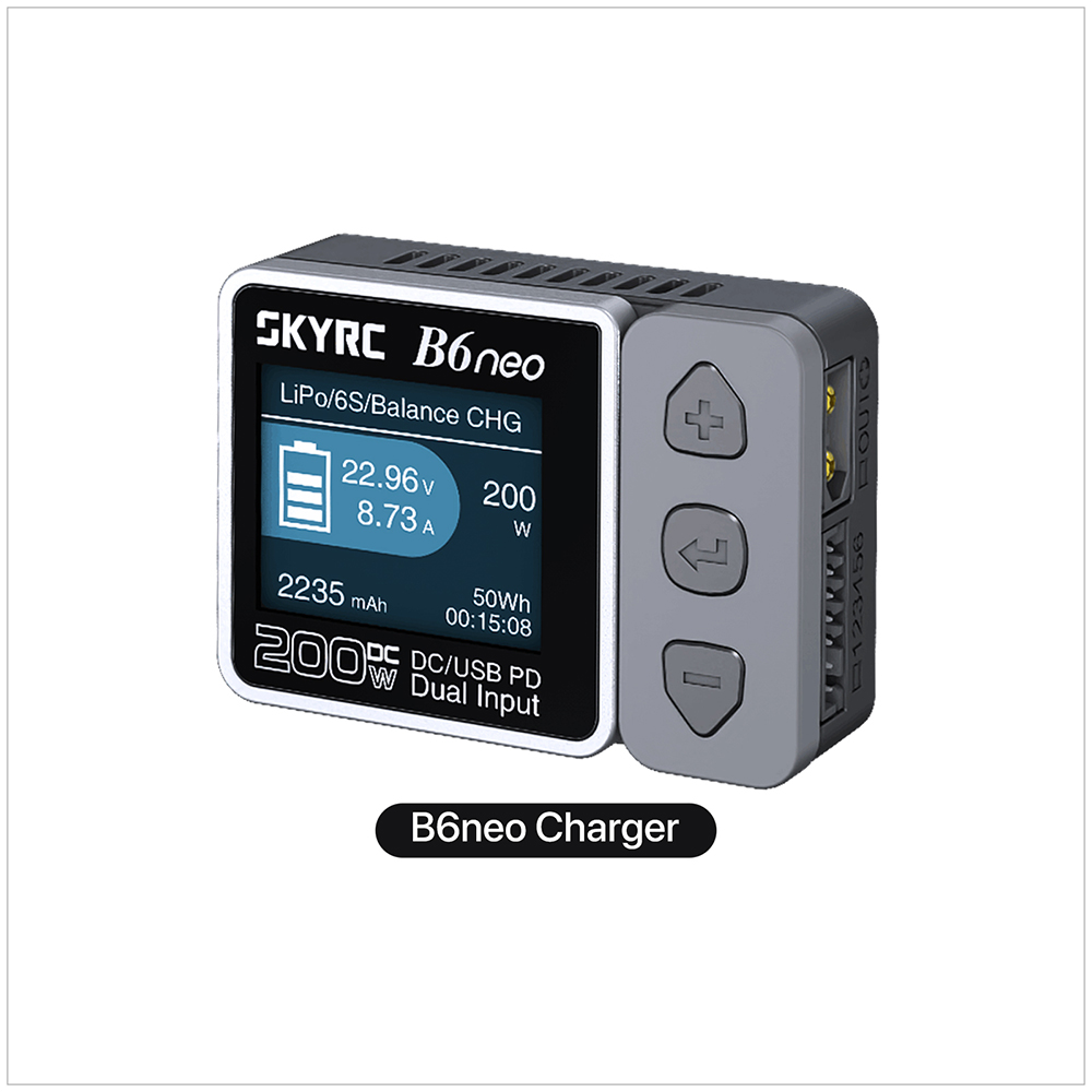 SkyRC B6 Neo スマート充電器 DC 200W P - Skyrc B6 Neo Smart Charger のレビューと価格