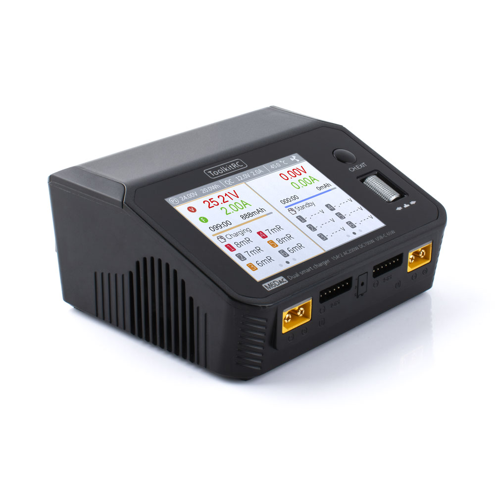ToolkitRC M6DAC 多機能急速充電器。AC/DC - Toolkitrc M6Dac Smart Charger のレビューと価格