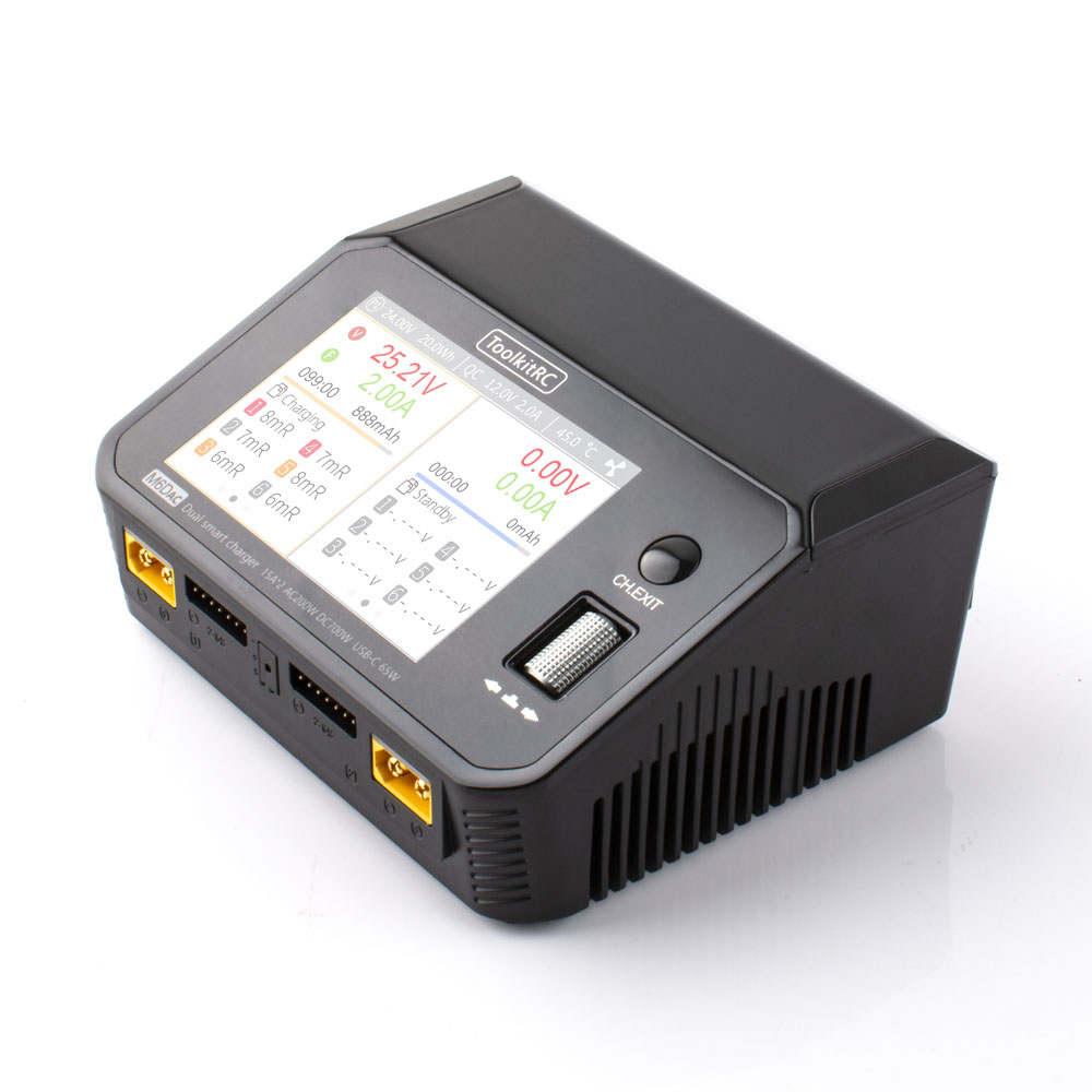 ToolkitRC M6DAC 多機能急速充電器。AC/DC - Toolkitrc M6Dac Smart Charger のレビューと価格