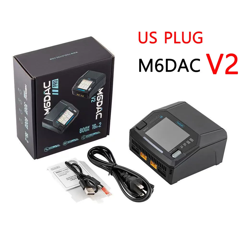 ToolkitRC M6DAC PRO V2 デュアルチャン - Toolkitrc M6Dac Smart Charger のレビューと価格